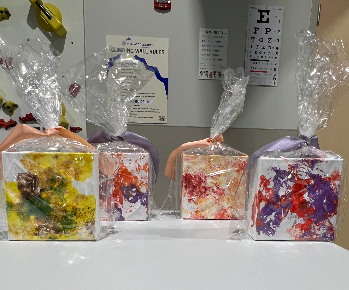 Acrylic on Canvas by the Dr. E's Place Artists 4 x 4