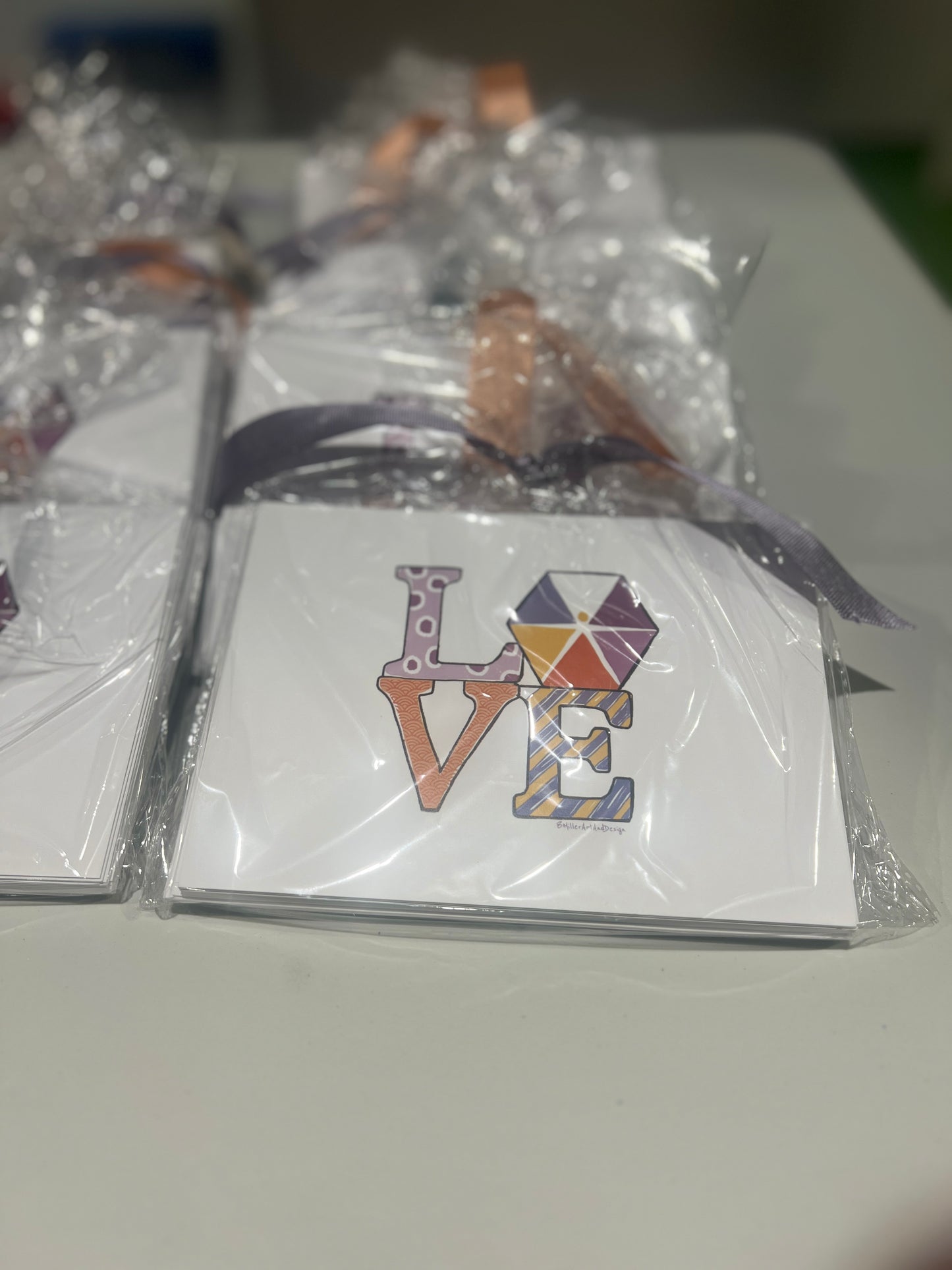 Pack of Eight Custom Cards